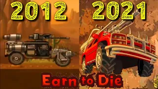 Evolution of Earn to Die Games 2012-2021