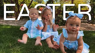 TWINS FIRST EASTER! THE LUYENDYK FAMILY EASTER VLOG
