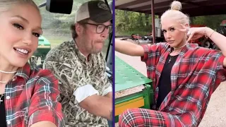 Gwen Stefani Joins Blake Shelton on TRACTOR to Do Farm Work After Coachella