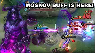 TOP GLOBAL MOSKOV! I'VE BEEN GANKED BY 4 ENEMIES AND STILL NOT ENOUGH TO KILL ME! VERY HARD GAME!