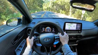 2022 Hyundai Kona N - POV Prototype Drive (Binaural Audio)