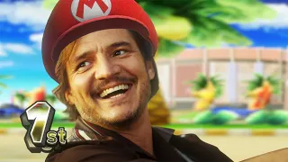 Pedro Pascal in Mario Kart