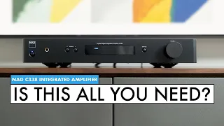 A GREAT Starter Amplifier! NAD Integrated Amplifier - NAD C 338 Review