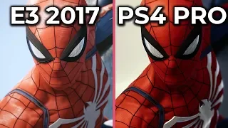 Marvel's Spider-Man – E3 2017 vs. PS4 Pro Release Version – Downgrade & Puddle-Gate? Well...