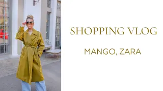 ШОППИНГ ВЛОГ | ОСЕННИЕ  КОМПЛЕКТЫ| ZARA | MANGO |