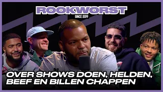 Hef, Murda, Sticks, Idaly & Bokke8 in Rookworst de Podcast