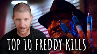 Top 10 Freddy Krueger Kills - A Nightmare On Elm Street Special