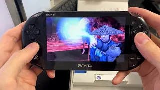 I first bought a PS Vita in 2022. Impressions and review. PS Vita slim or Oled fat