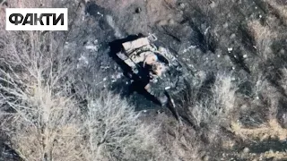 💪 Плідна співпраця — знищений російський танк: як ЗСУ продовжують знищувати окупантів