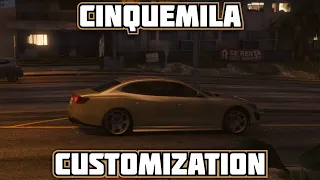 Car Customization: Lampadati Cinquemila (Maserati Quattroporte) | GTA 5