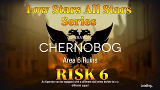 Arknights CC#3 Area 6 Ruins Risk 6 Guide Low Stars All Stars