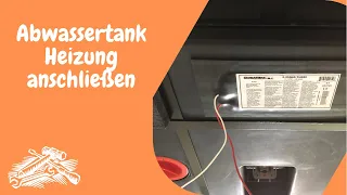 Abwassertankheizung im Wohnmobil anschließen Etrusco Ti 7400QB