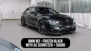 BMW M3  FROZEN BLACK - AC SCHNITZER