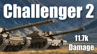 Challenger 2: 11.7k damage World of Tanks Console (WoT Console)