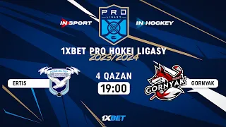 ERTIS - GORNYAK 4.10.23 🏒 1xBet PRO HOKEI LIGASY 2023