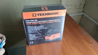 Сварочный аппарат-инвертор Tekhmann TWI-260 DB