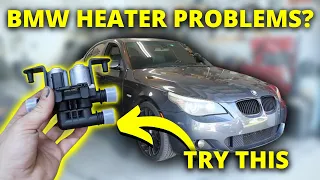 BMW Heater Problems? How to: Replace your Heater Control Valve!