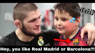 Khabib Is Amazing With Kids (And Very Funny) 😂