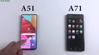 SAMSUNG A71 vs A51 Speed Test