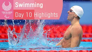 Swimming Highlights | Day 10 | Tokyo 2020 Paralympic Games