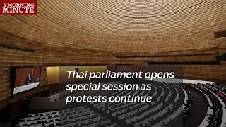 Thai parliament opens special session as protests continue