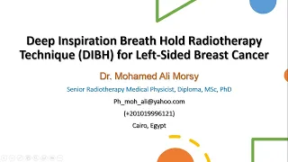 Deep Inspiration Breath Hold Radiotherapy Technique