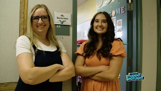 Student Spotlight S3 Ep1 Clip | New CCSD teacher teaches at the school she once attended