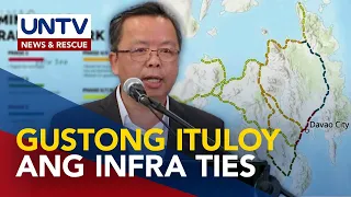 China, nais ituloy ang infra ties sa PH matapos bawiin ang loan request sa Mindanao railway project