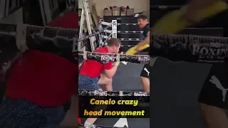 Canelo Alvarez crazy head movement training (2023)#shorts