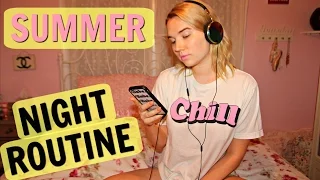 SUMMER NIGHT ROUTINE! | Lindsey Hughes