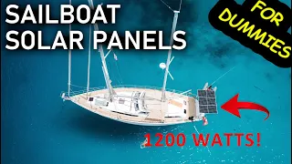 How Much Does Solar Cost? Solar Panels For Sailboats, For Dummies! Ep 269 - Lady K Sailing