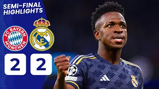 Bayern Munich vs Real Madrid (2-2) All Goals and Extended Highlights 2024