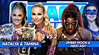 NATALYA & TAMINA VS EMBER MOON & NIKKI ASH| SMACKDOWN| WWE 2K22| TwistedBliss