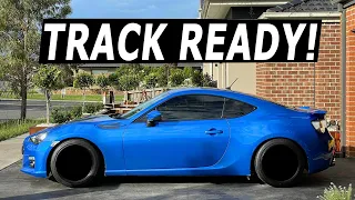 NEW TRACK WHEELS FOR THE CHEAP BRZ!