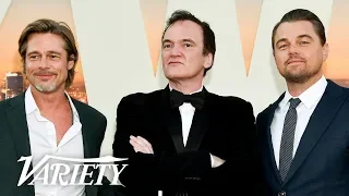 Leonardo DiCaprio & Brad Pitt Talk ‘Once Upon a Time in Hollywood,’ Working With Quentin Tarantino