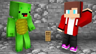 Mikey and JJ Found The TINIEST DOOR in Minecraft (Maizen)