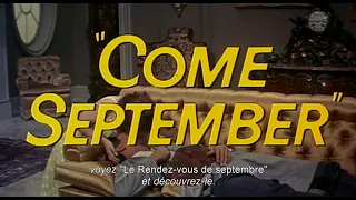 Le Rendez-vous de Septembre (Come September - 1961) - Bande annonce d'époque HD VOST