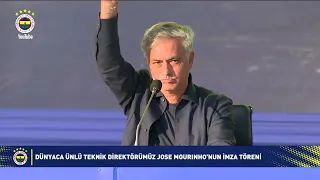Teknik Direktörümüz Jose Mourinho'nun İmza Töreni | Güncel