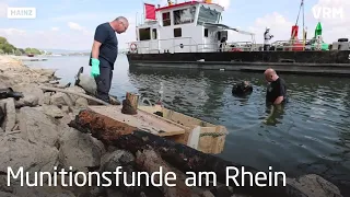 Munitionsfunde am Rhein