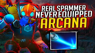 RULE NO.1 IF YOU ARE A REAL SPAMMER NEVER FLEX YOUR ARCANA | DOTA 2 7.32D | TINKER.