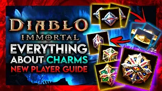 Diablo Immortal - EVERYTHING about CHARMS!! How to get more charms, and how to make a profit!!