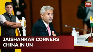 S Jaishankar Lambasts China For Blocking JeM Terrorist's Blacklisting in United Nations