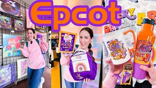 Disney's EPCOT Festival of the Arts 2024 Merch Search & Disney Art! | Walt Disney World