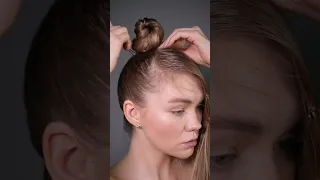 Hair tutorial 🤍 высокий гладкий пучок ! ТРЕНДОВАЯ причёска 2023 !