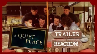 A Quiet Place (2018) - Official Teaser Trailer - Reaction!!!