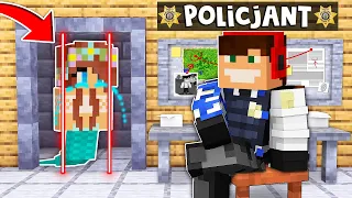 POLICJANT GPLAY ŁAPIE LUMI KTÓRA TRAFIA DO WIĘZIENIA W MINECRAFT?! GPLAY & LUMI