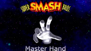 Super Smash Bros 64. 1P Mode Master Hand