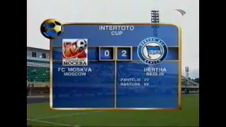 ФК Москва 0-2 Герта. Кубок Интертото 2006