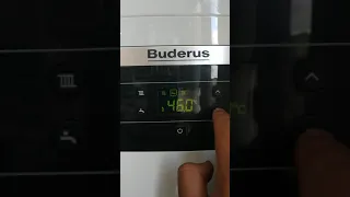 Газовый конденсационный котел Buderus GB062-24KD переводим в летний режим работы