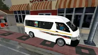 Toyota Hiace Quantum /BUSSID mod / CATA /SOUTH AFRICA/Road to Eastern Cape/bus simulator Indonesia